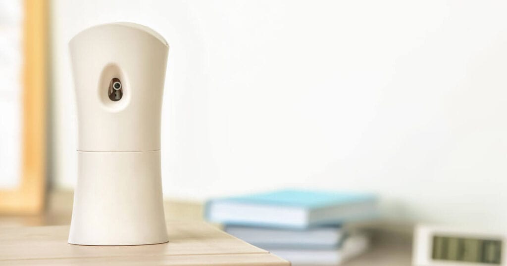 automatic air freshener spray bed room