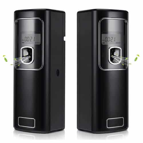 rossesay automatic air freshener with lcd screen