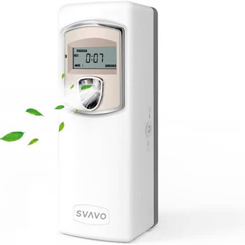 svavo automatic lcd fragrance air freshener