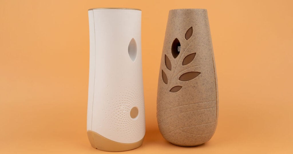 two different automatic air fresheners