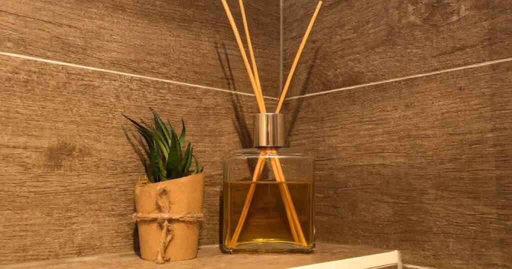 15 Best Reed Diffusers for Bathroom: A Buying Guide 28 reed diffuser beside an indoor plant