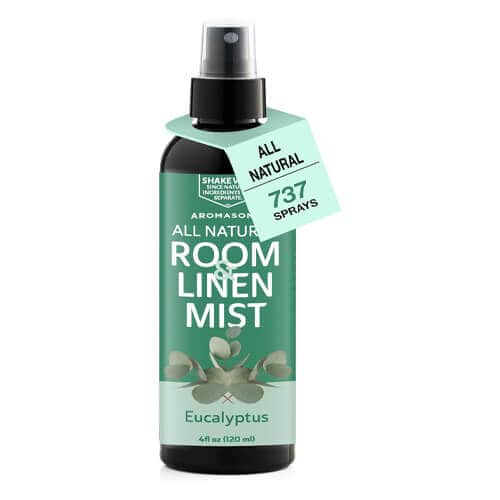 10 Best Linen Sprays to Freshen Your Sofa, Curtains, and Car 19 aromasong eucalyptus mint linen room spray